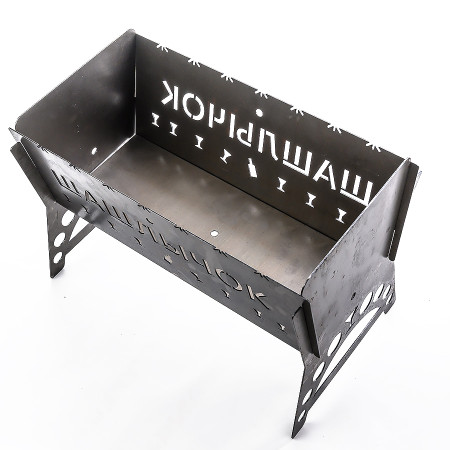 Barbecue collapsible steel "Shashlik" 450*200*250 mm в Калуге