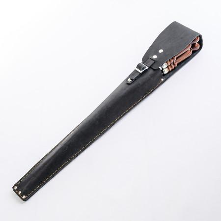 A set of skewers 670*12*3 mm in a black leather case в Калуге