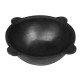 Cast iron cauldron 8 l flat bottom with a frying pan lid в Калуге