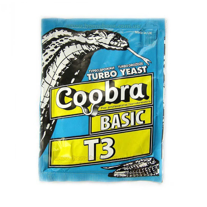 Турбодрожжи спиртовые "COOBRA" BASIC T3 (90 гр) в Калуге