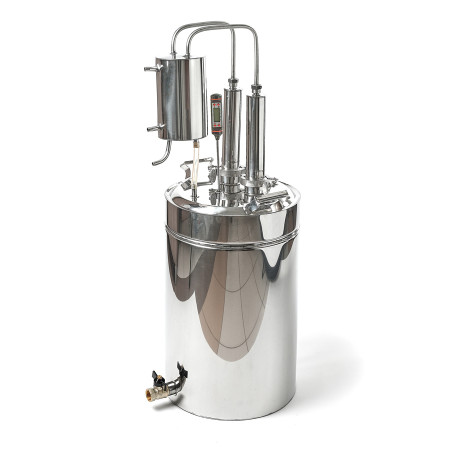 Cheap moonshine still kits "Gorilych" double distillation 20/35/t (with tap) CLAMP 1,5 inches в Калуге