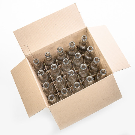 20 bottles of "Guala" 0.5 l without caps in a box в Калуге